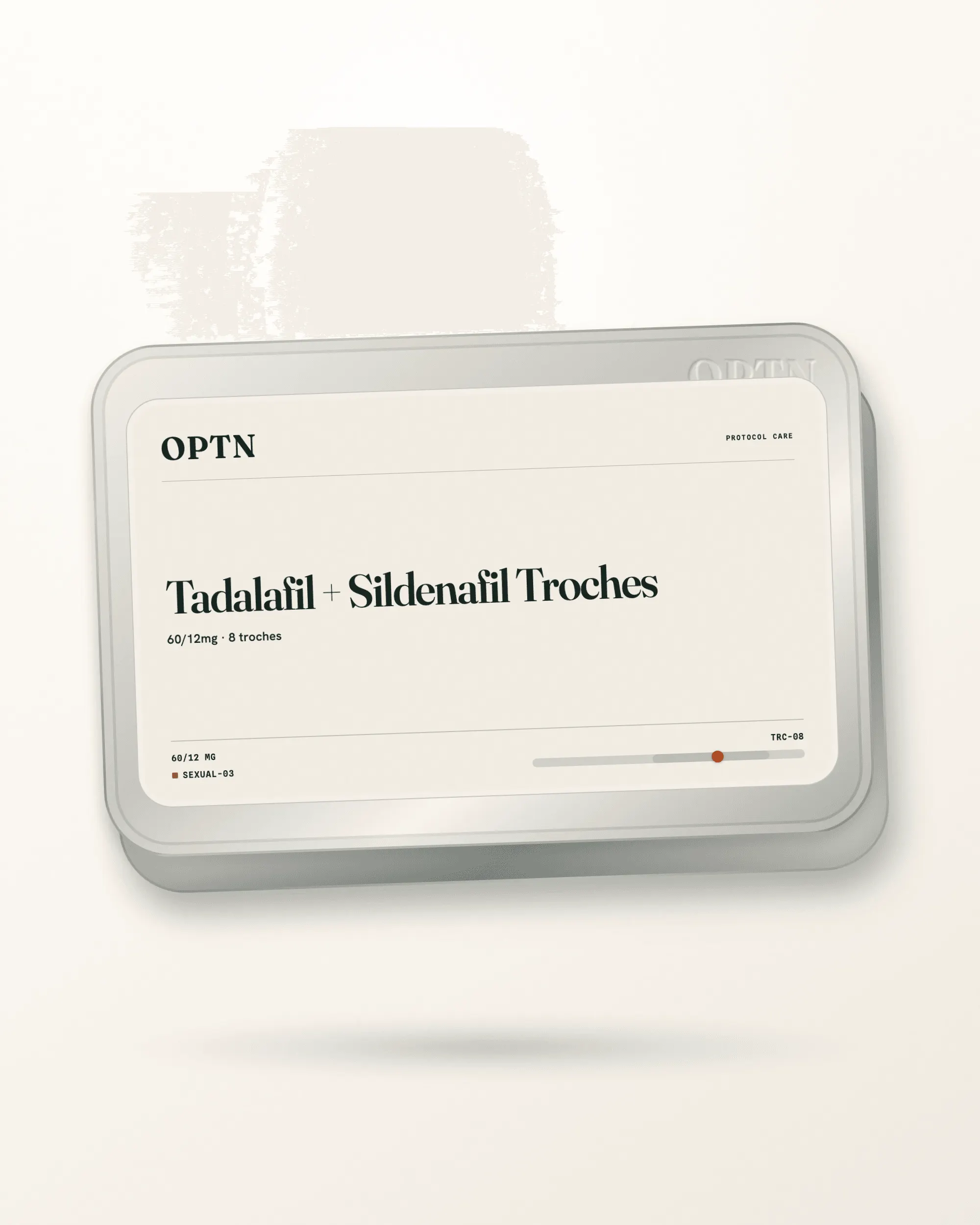 Tadalafil + Sildenafil Troches, 60/12mg x8